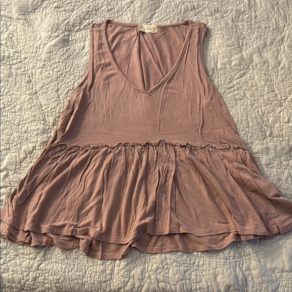 Altar’d State Women's Sleeveless Pink Top